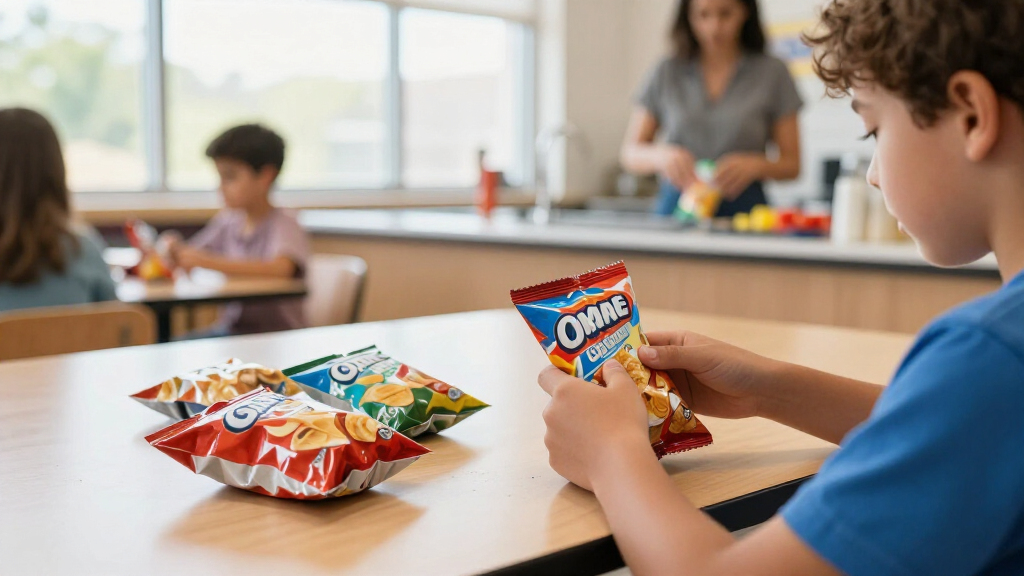 flavored snack packs for students