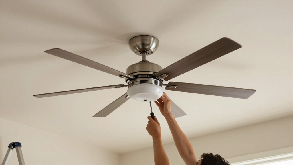 size ceiling fan for 12x12 room