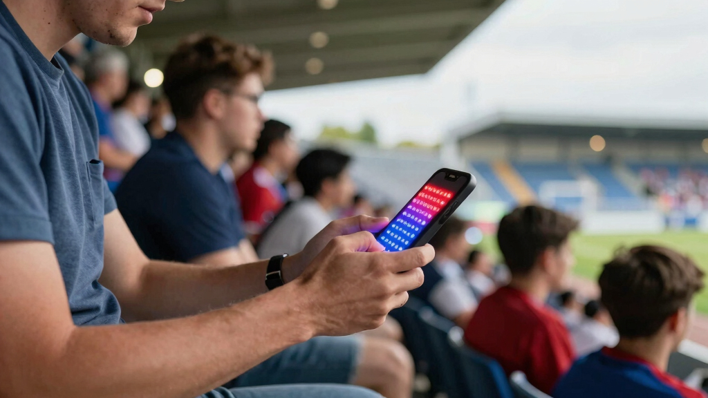 soccer fan LED light displays