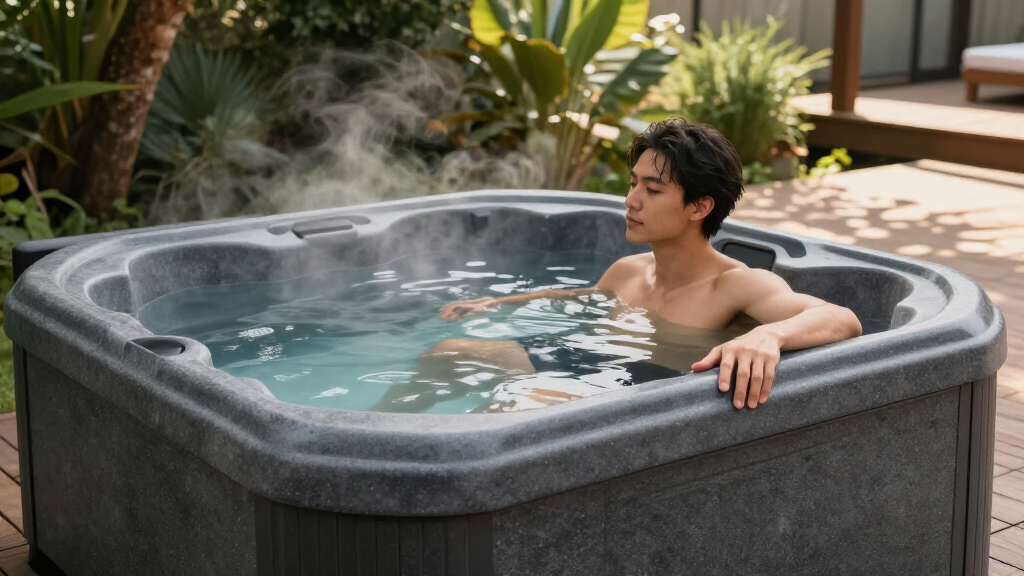 4 person cold plunge tub