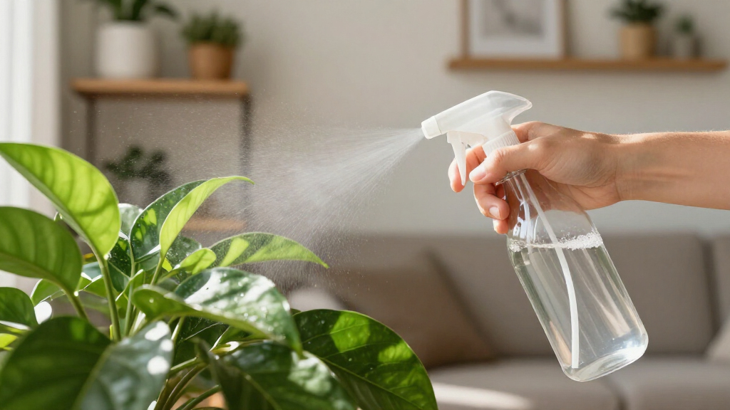 plant safe cleaning sprays for leaves