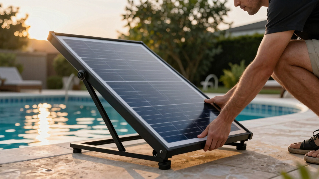 solar-powered pool heaters