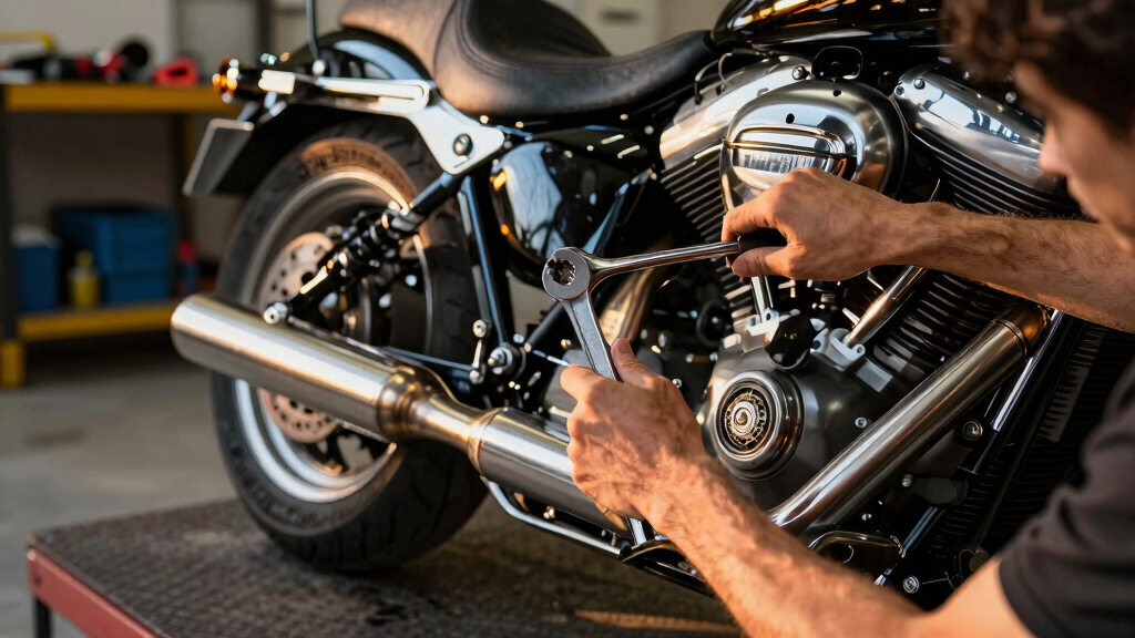 slip on mufflers for harley touring bikes