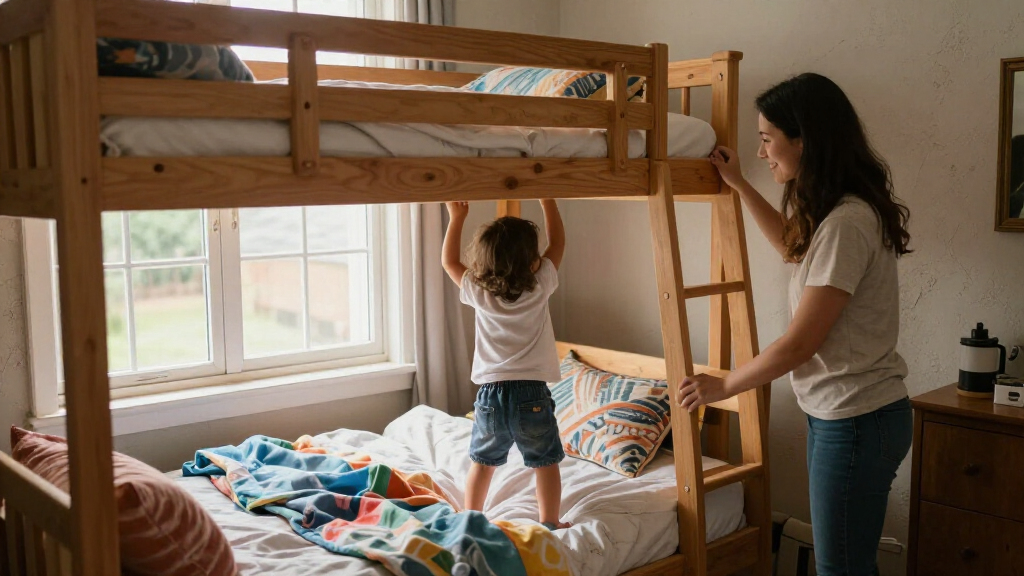 bunk bed twin over full