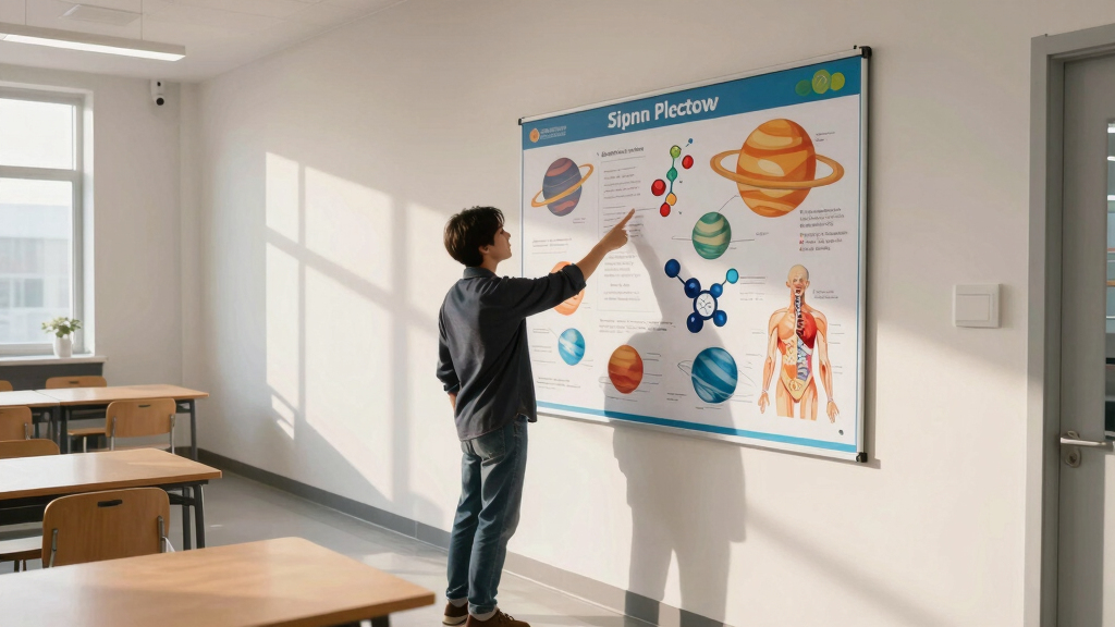 educational science reference posters