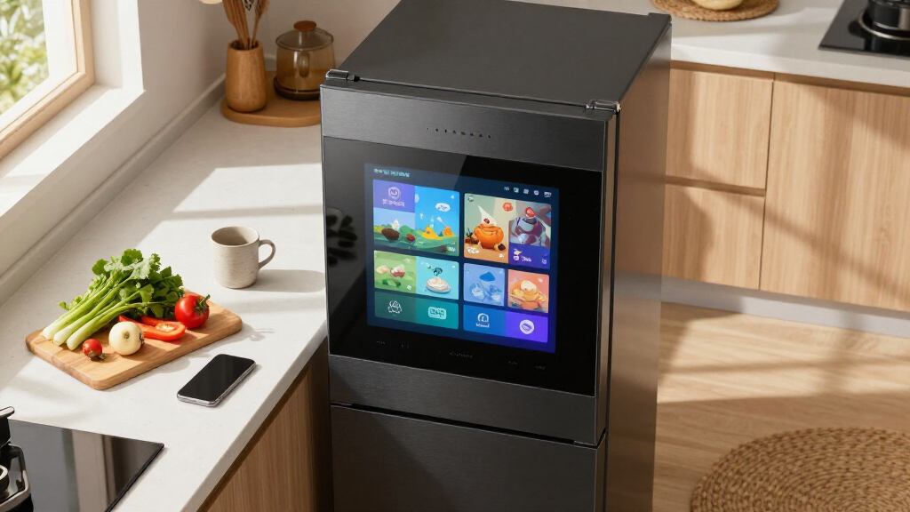 smart refrigerators with touch screens