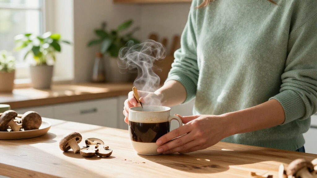vegan mushroom coffee