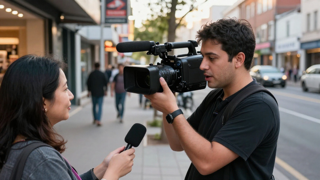 video news cameras