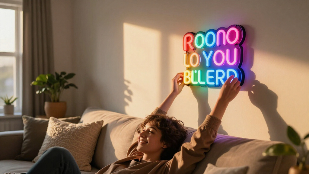 quote neon signs for home