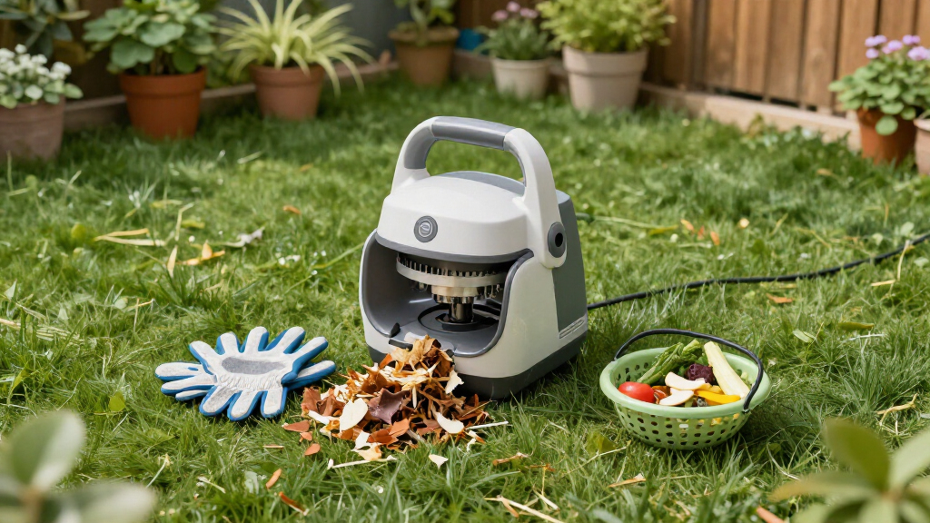 best electric compost shredder for yard waste