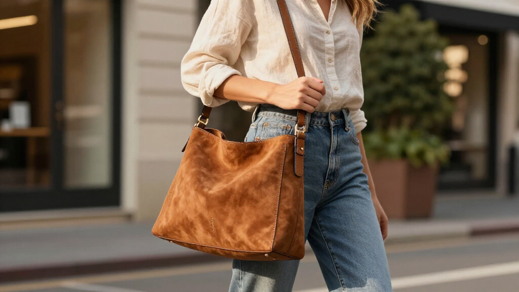 best suede handbags