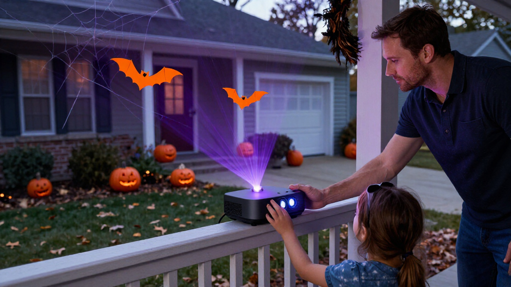 smart Halloween projectors
