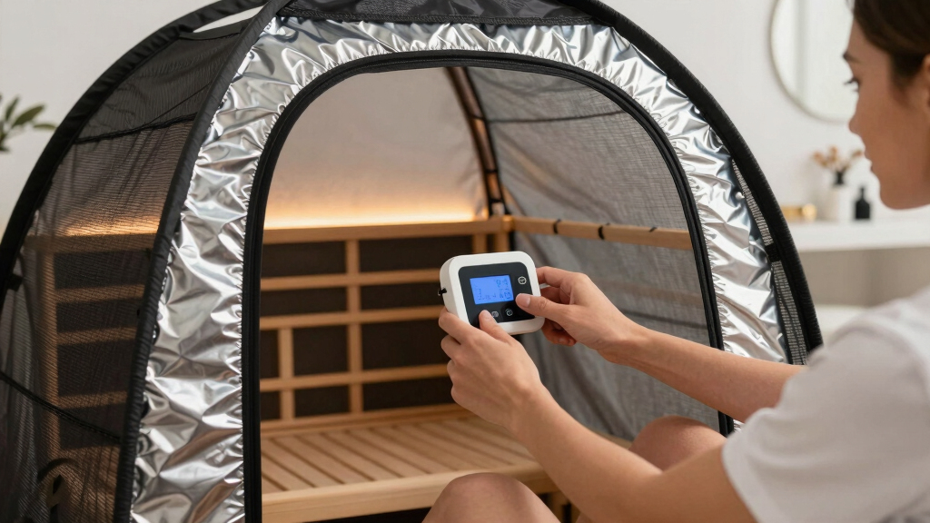 best portable infrared sauna tent