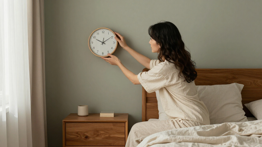 silent wall clocks for bedrooms