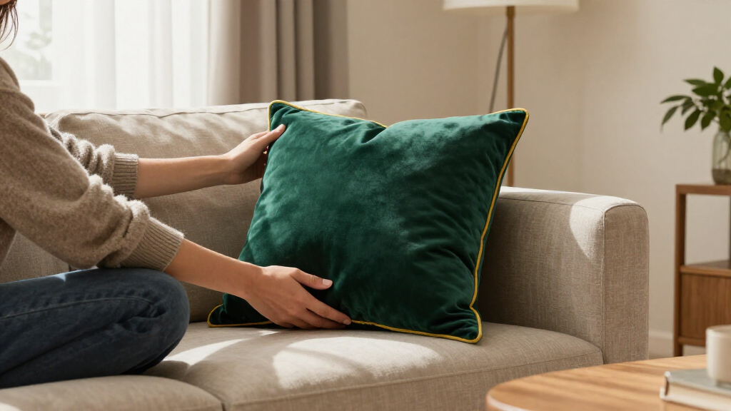 luxury velvet throw pillows