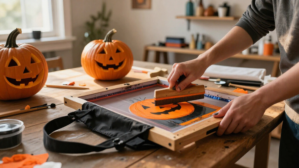Halloween screen printing kits