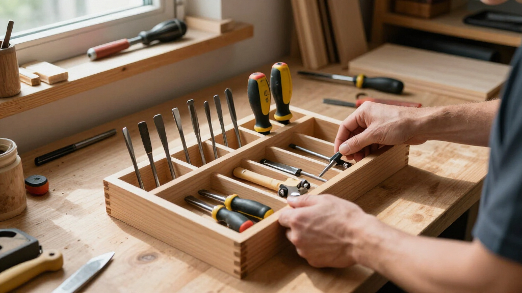 woodworking tool storage organizers