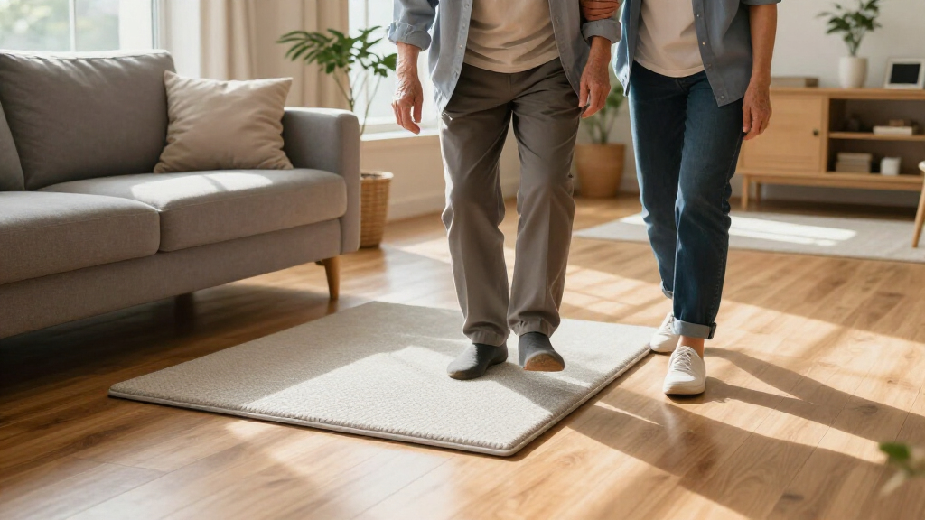 elderly fall prevention mats