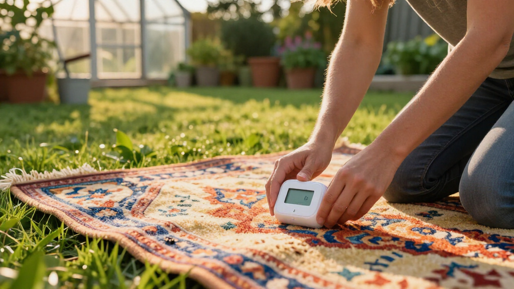 moisture alarm under carpet