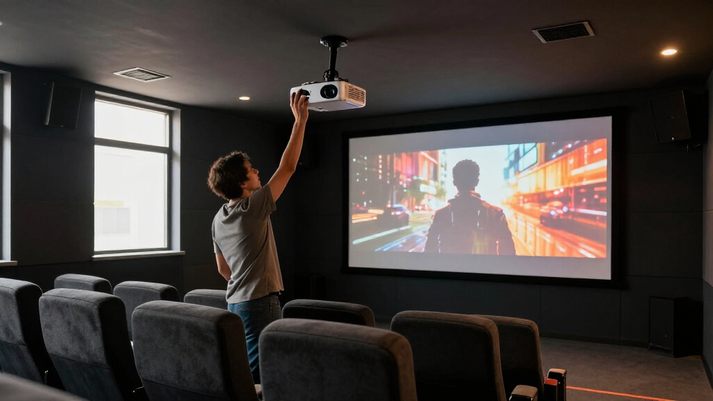 long throw projector for dedicated theater