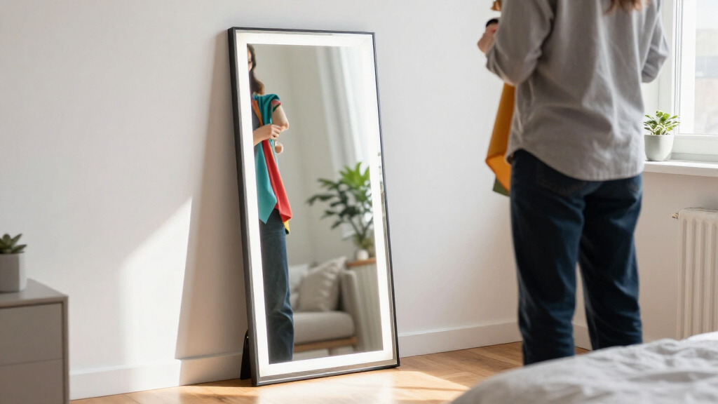 full length led mirrors for outfit checks