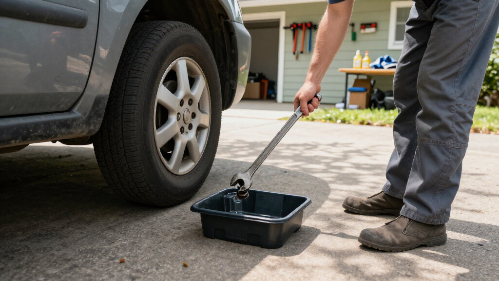 automotive oil change tools