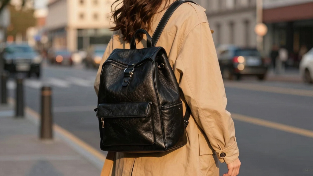 best leather backpack purses for women