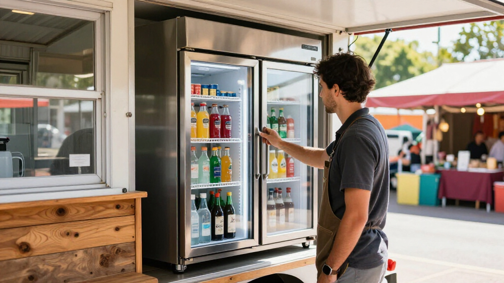 best commercial drink fridges for mobile kitchens