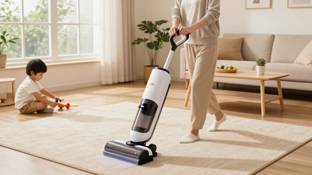 efficient floor cleaning machines for families