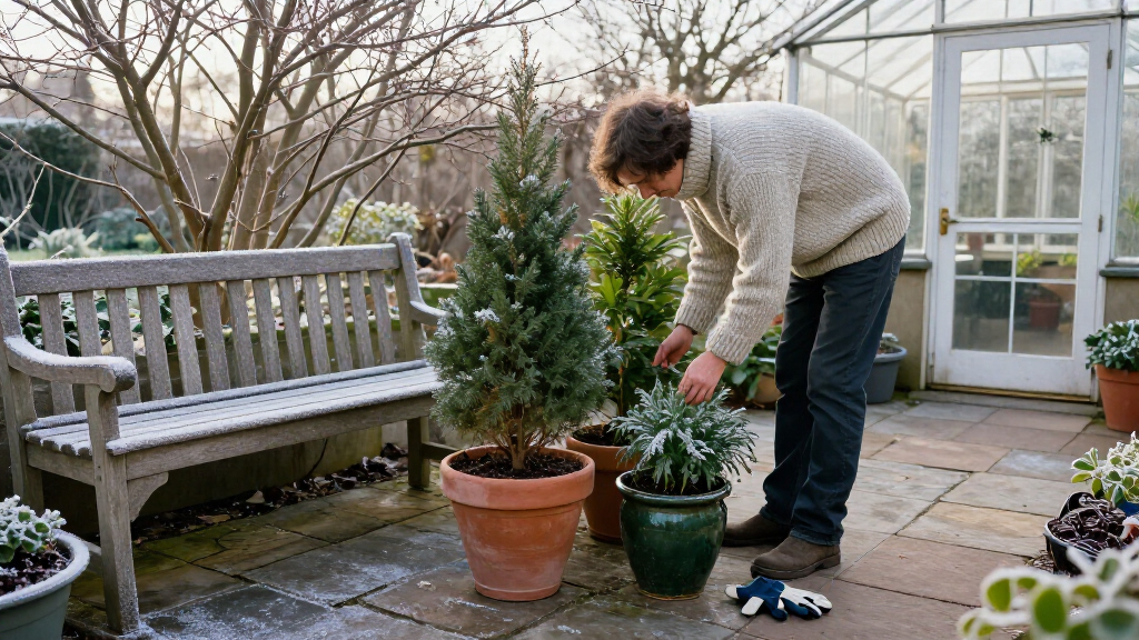 best winter-hardy potted plants