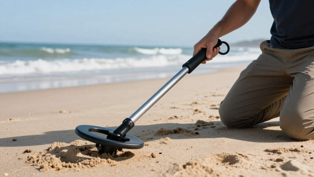 best waterproof metal detector for beach and gold