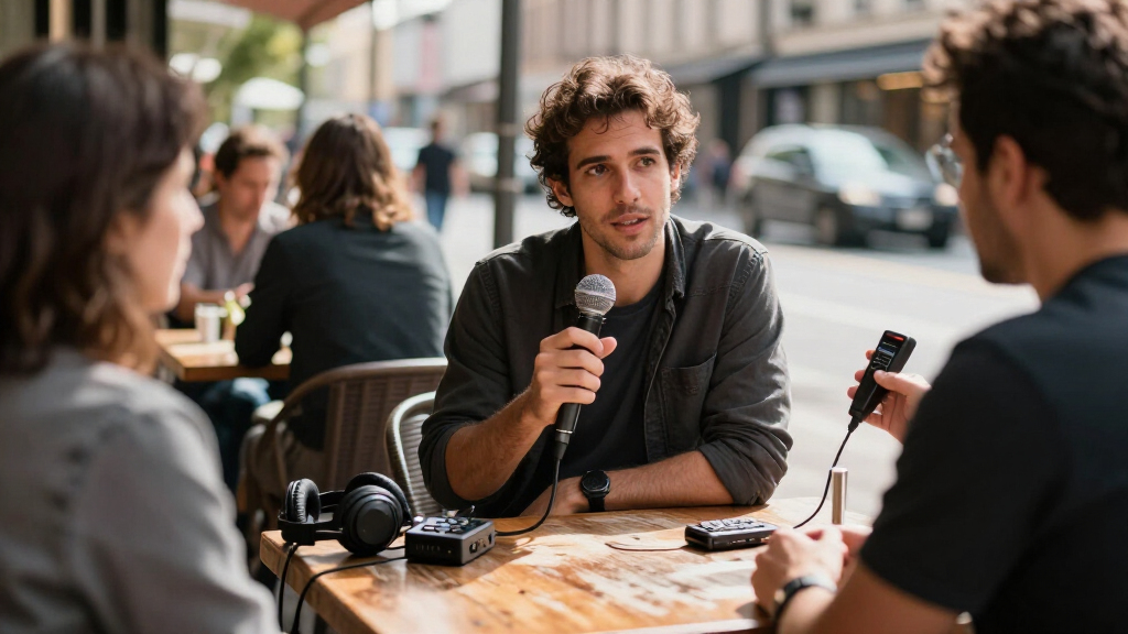 portable podcast recording kits