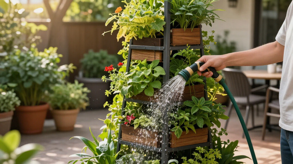 best vertical garden tower for patios
