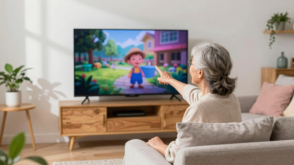 senior-friendly large screen TVs