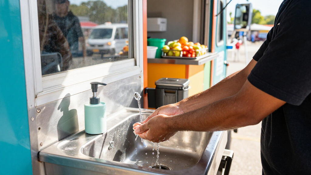 best self contained handwashing sinks for food trucks