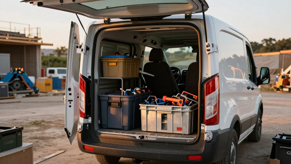 best Ford Transit mobile jobsite equipment
