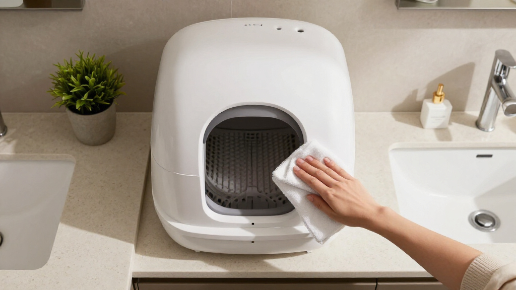 automatic litter box self cleaning