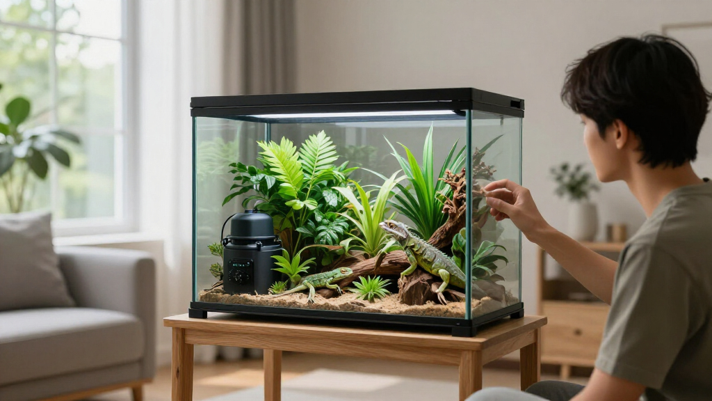 luxury reptile terrariums
