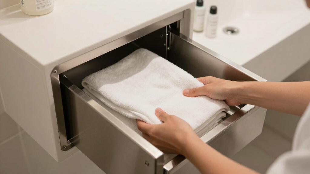 professional hot towel warmer cabinet