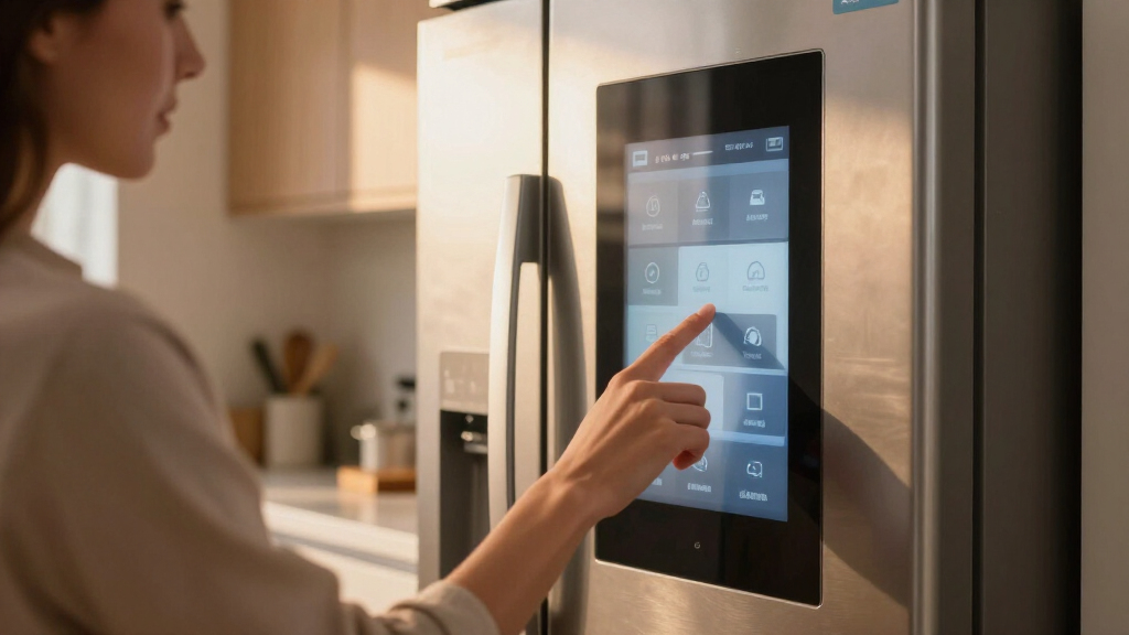 smart refrigerators with touch screens