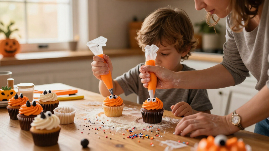 Halloween cupcake decorating kits