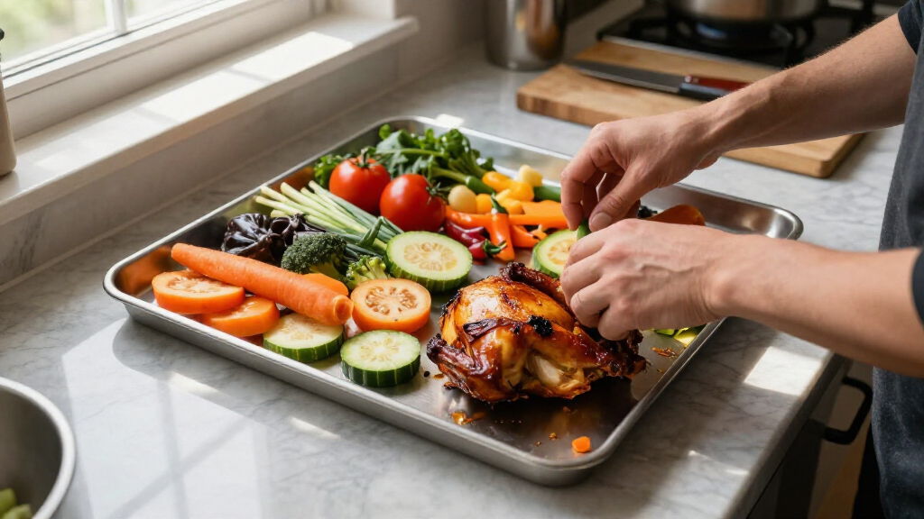 professional sheet pan set for meal prep