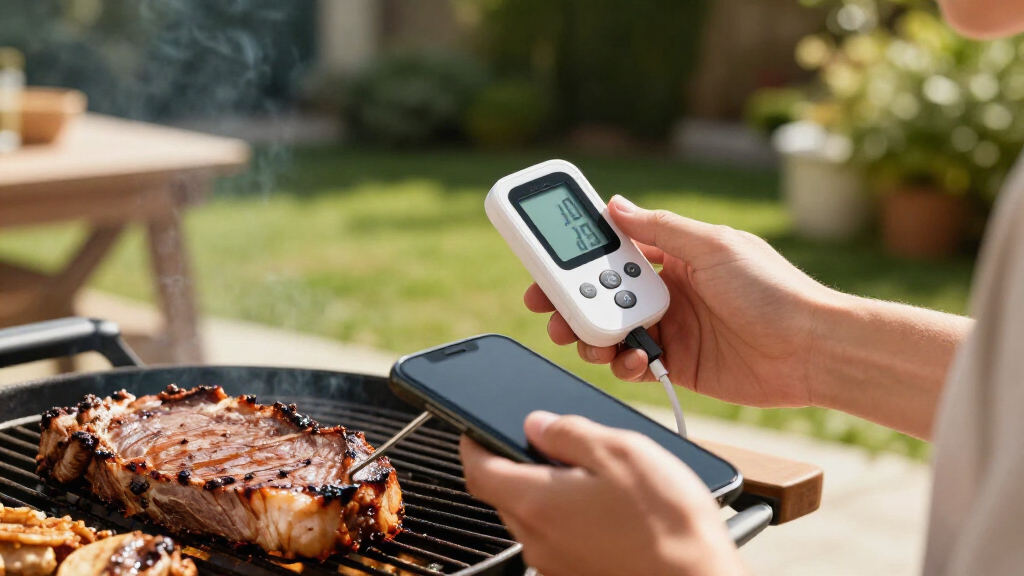 smart meat thermometer wireless long range