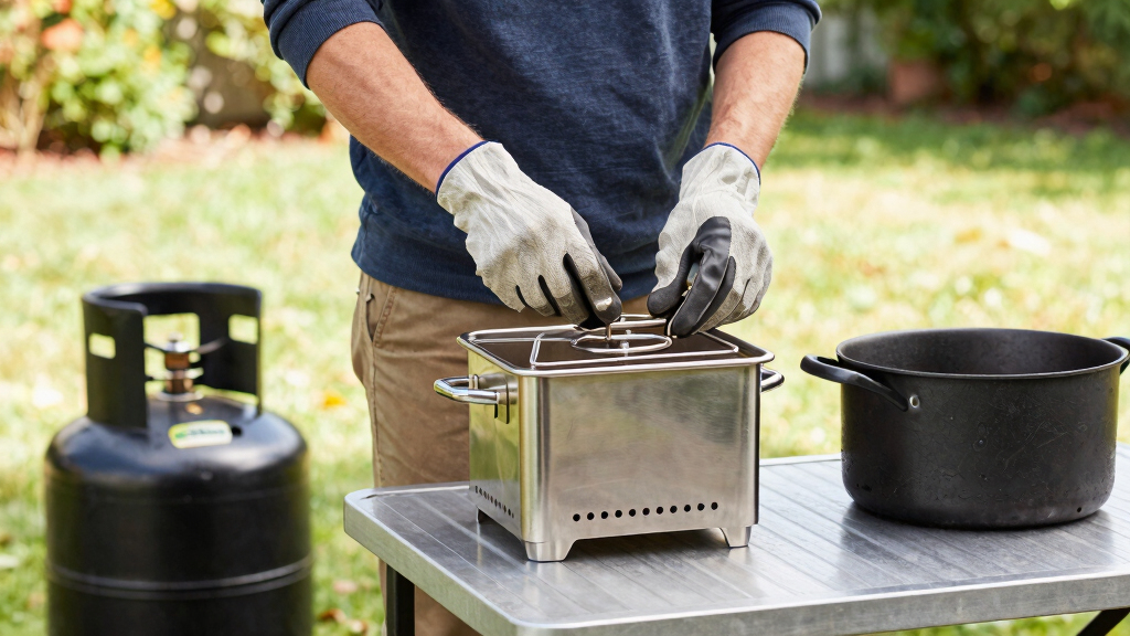 outdoor turkey fryer burner kit premium