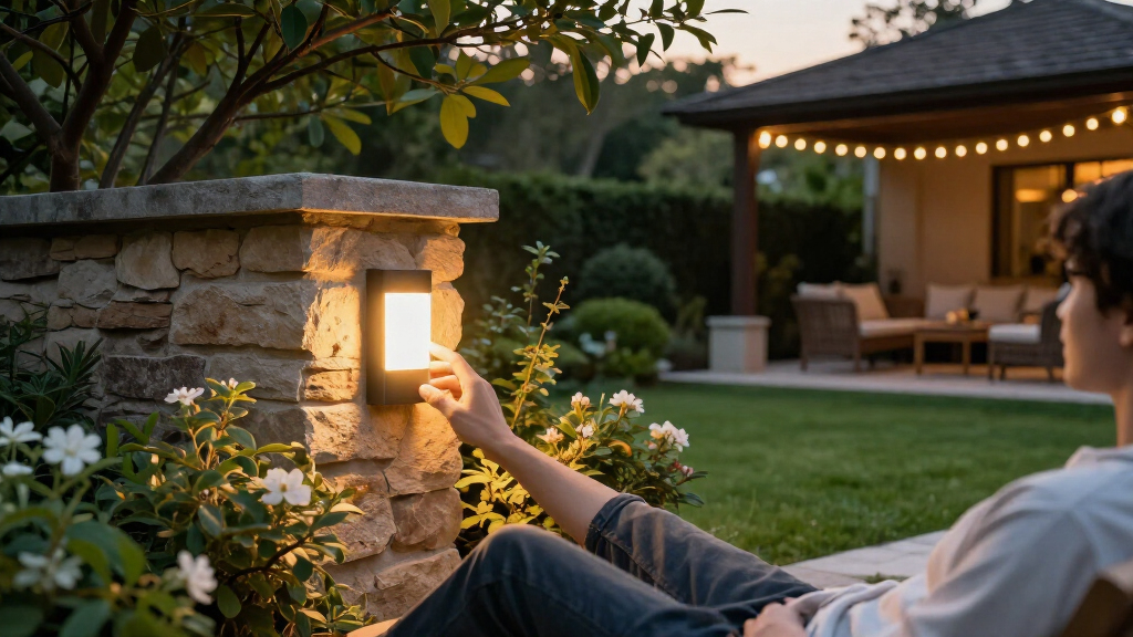 luxury outdoor lighting for gardens