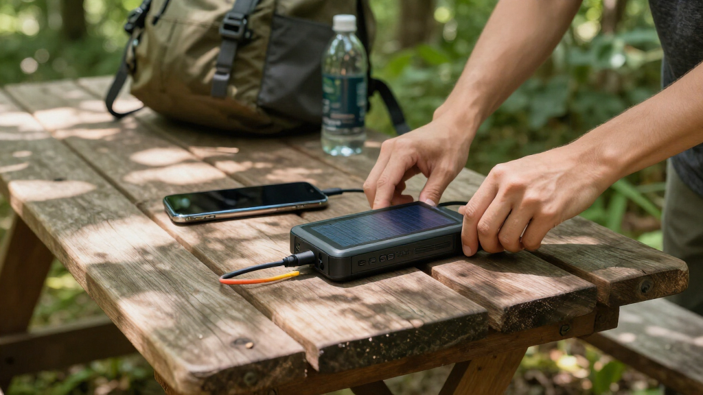 portable solar power banks