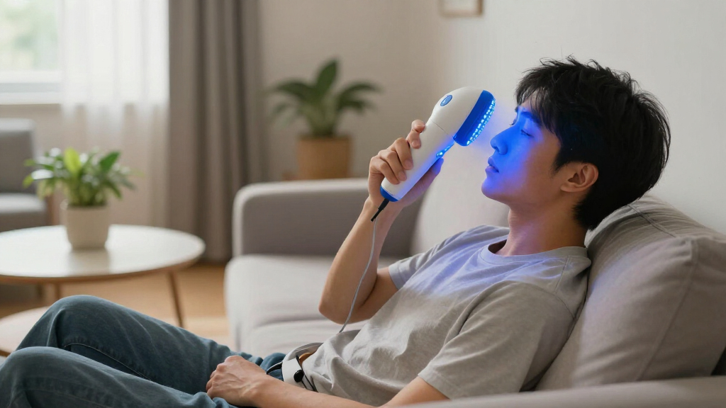 portable blue light therapy devices