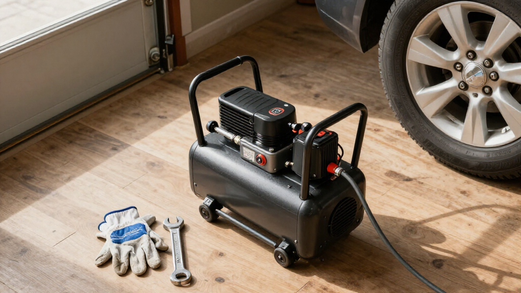 portable air compressor for garage