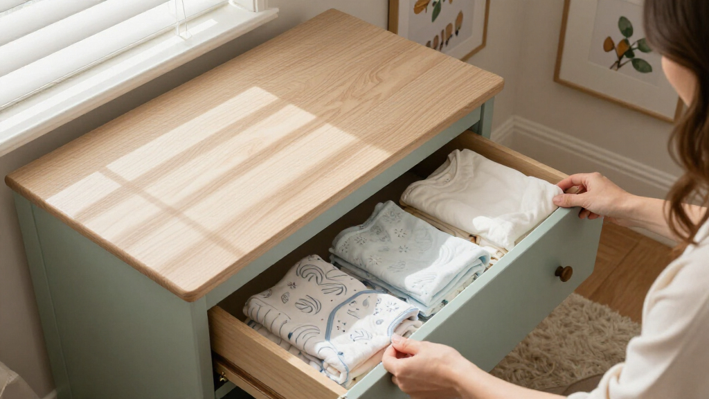 best nursery dressers with deep drawers