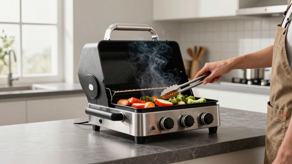 indoor smokeless grill